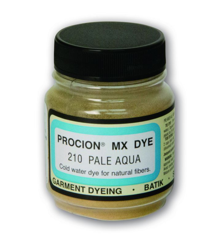 Tinte Jacquard Procion Color Aquamarine - Para Telas De Algodón, Seda Y Más - 2/3 Onzas