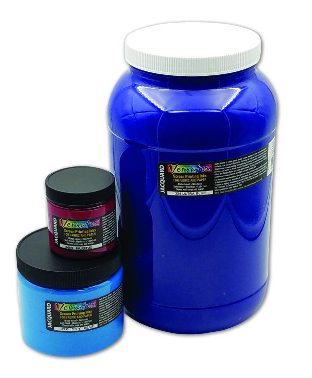 Versatex Screen Printing Inks by Jacquard Raw Materials Art Supplies