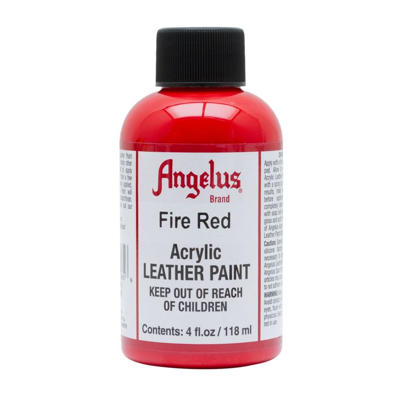 red leather paint