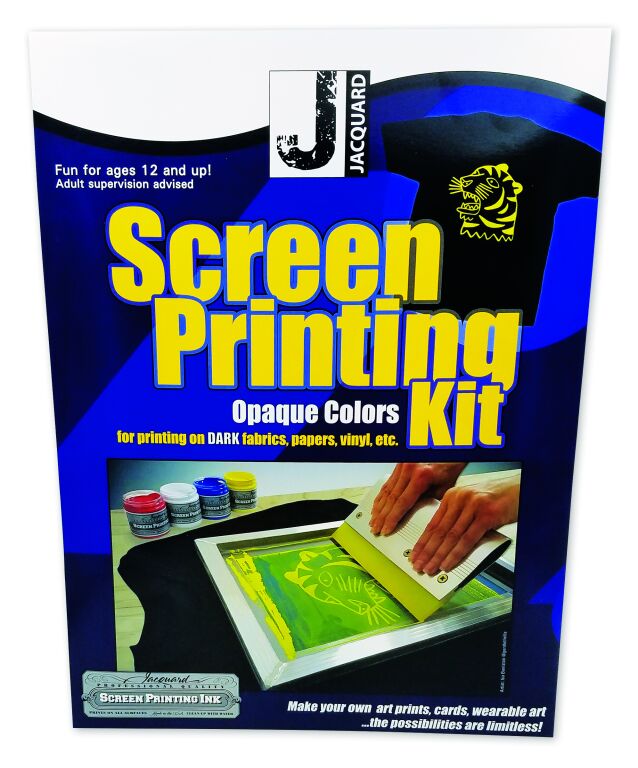 one color screen printing kit