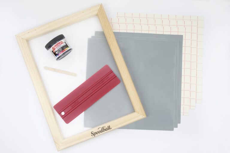 Beginner Screen Printing Craft Vinyl Kit by Speedball ...