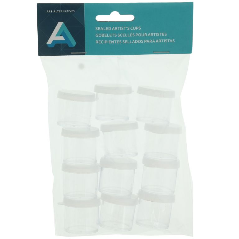 Sealed Cup Palette Refill Cups by Art Alternatives - Raw Materials Art ...