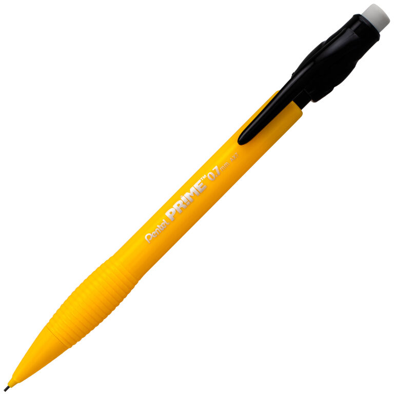 0.7mm Yellow Prime Mechanical Pencil by Pentel Raw Materials Art Supplies