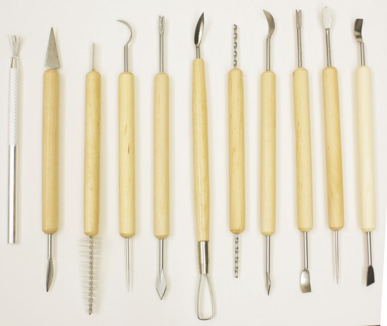 11-Piece Pottery Tool Set by Art Alternatives - Raw Materials Art Supplies