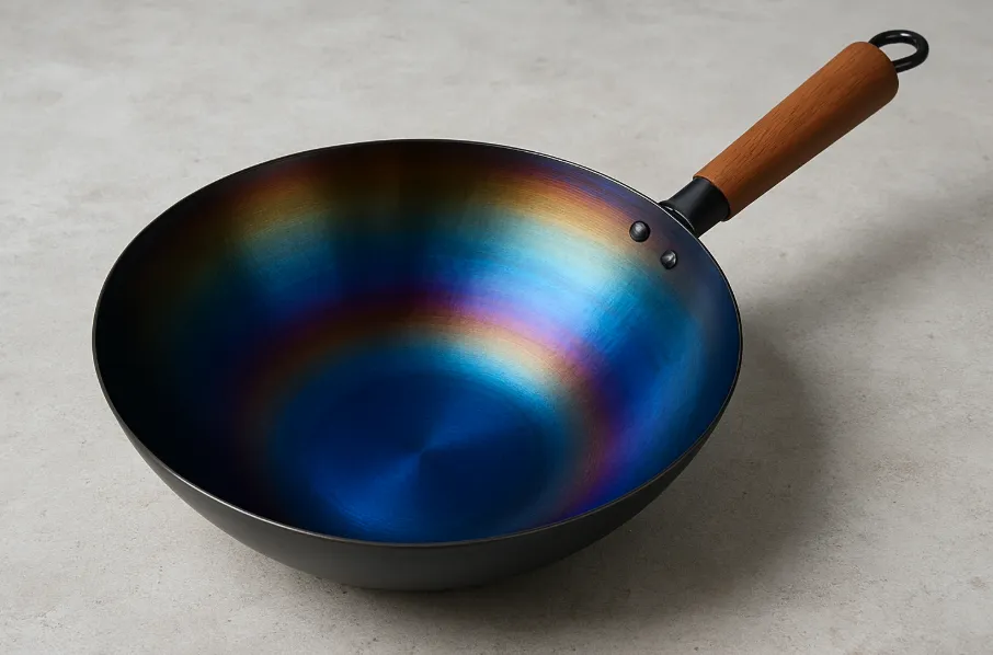 Blue Carbon Steel Wok Guide
