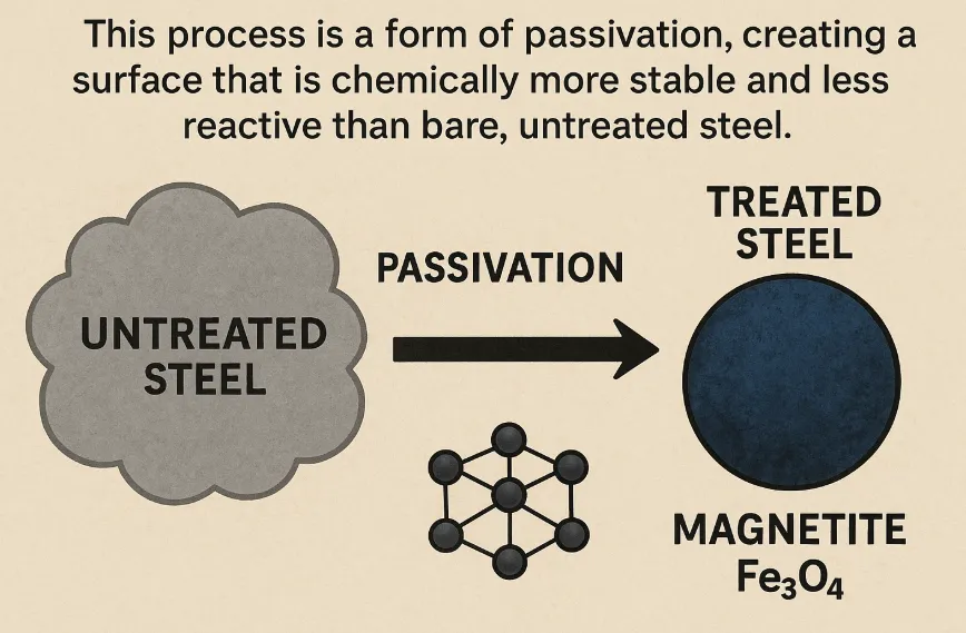 Passivation process illustration