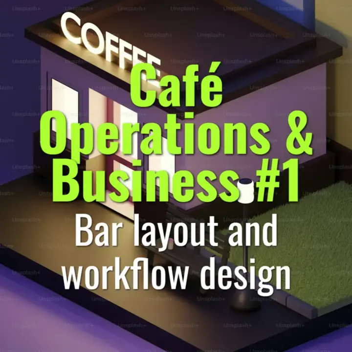Bar layout and workflow design