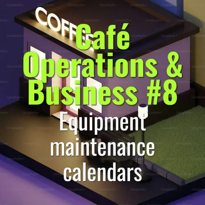 Equipment maintenance calendars