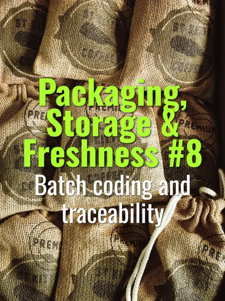 Batch coding and traceability