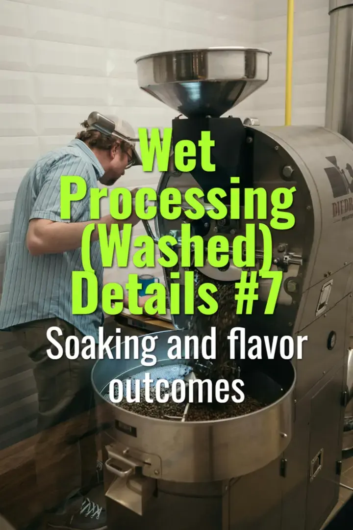 Soaking and flavor outcomes