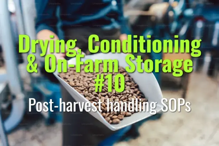 Post-harvest handling SOPs