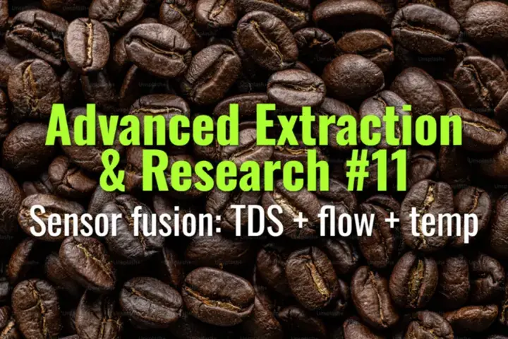 Sensor fusion: TDS + flow + temp