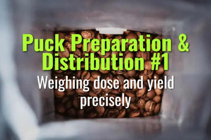 Weighing dose and yield precisely