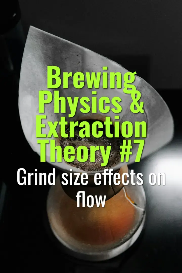 Grind size effects on flow