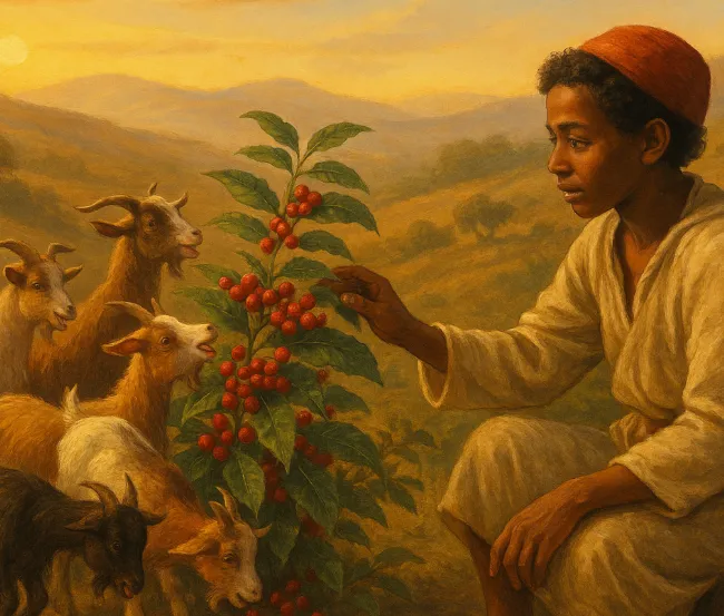 The Legend of Kaldi: How Coffee Was Discovered in Ethiopia - Complete Origins Story