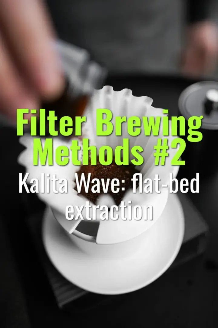 Kalita Wave: flat-bed extraction