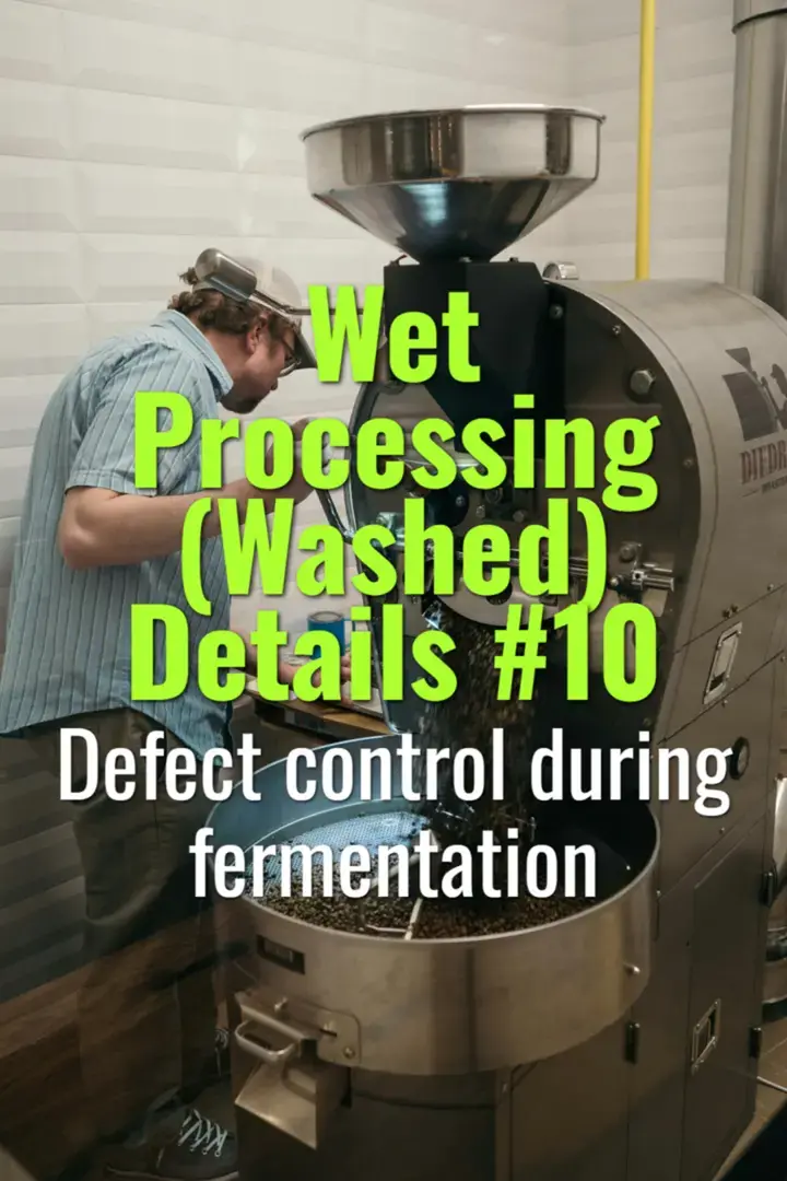 Defect control during fermentation