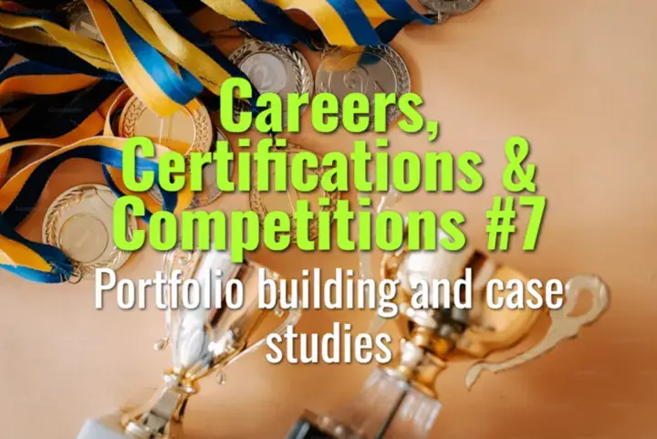 Portfolio building and case studies