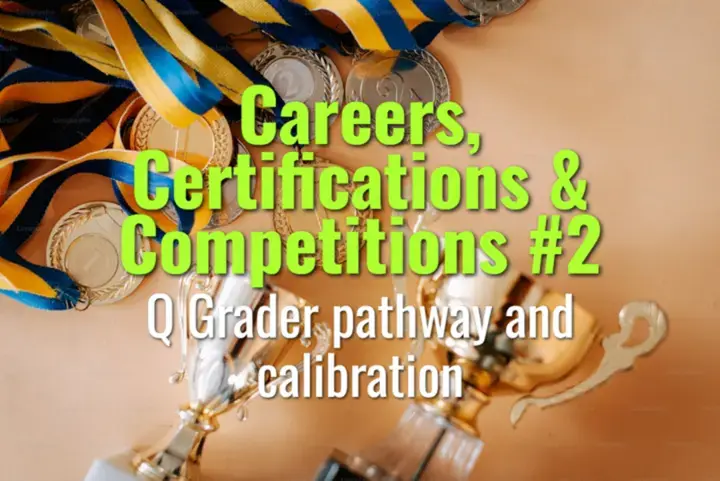 Q Grader pathway and calibration