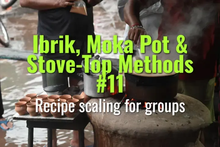 Recipe scaling for groups