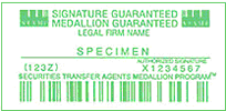 Medallion Signature Guarantees Colonial Stock Transfer Company Inc