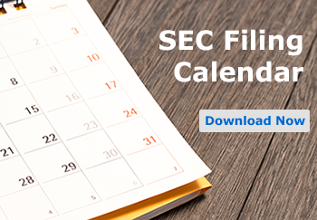 SEC Filing Calendar