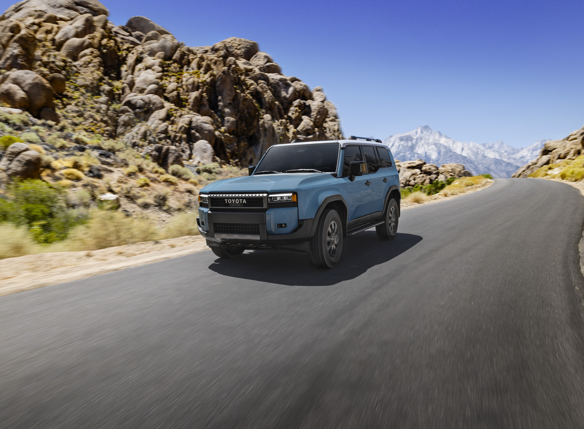 2026 Toyota Land Cruiser on the trail
