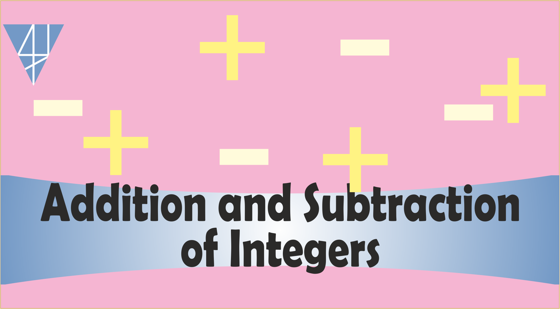BMS1-Addition and Subtraction of Integers