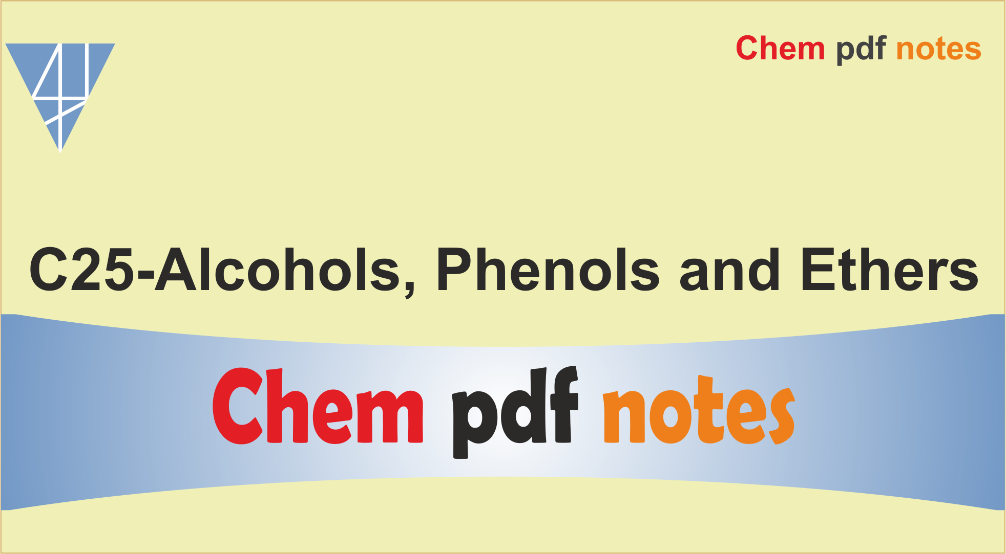 C25-Alcohols, Phenols & Ethers