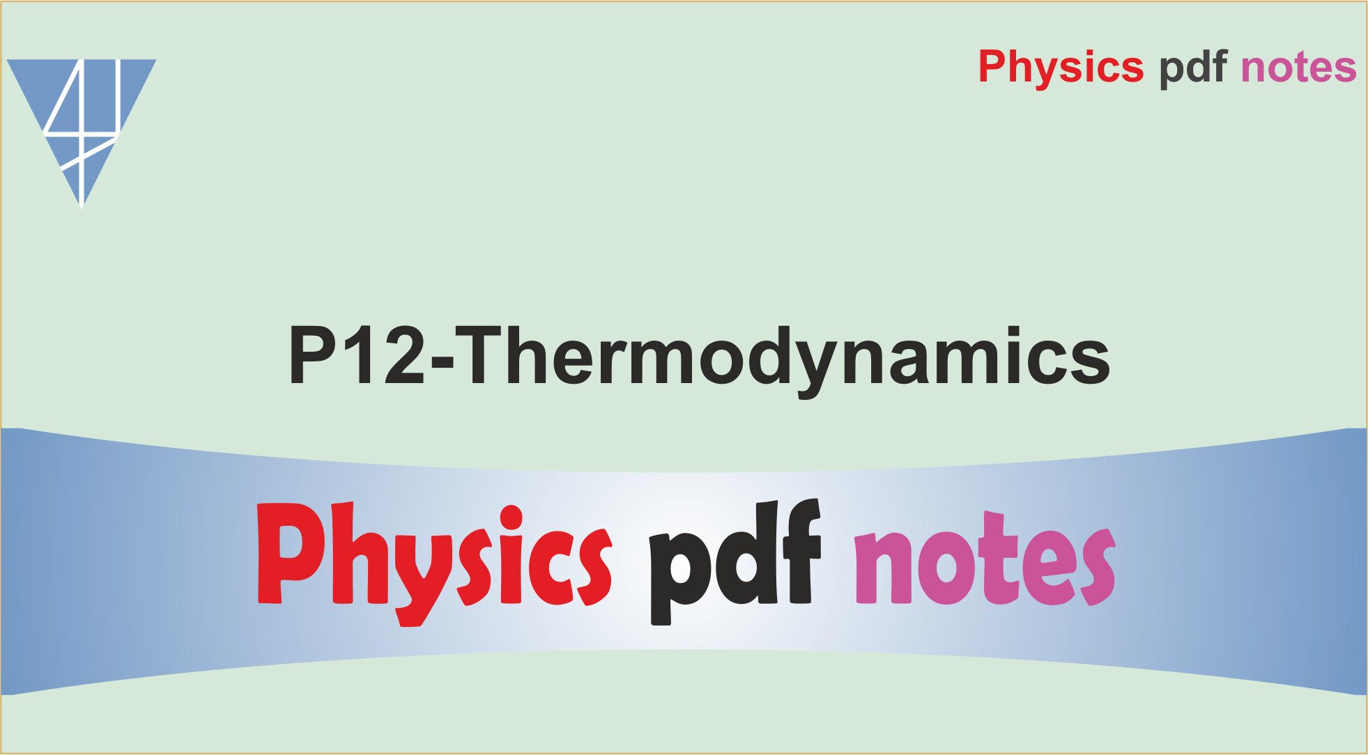 P12-Thermodynamics