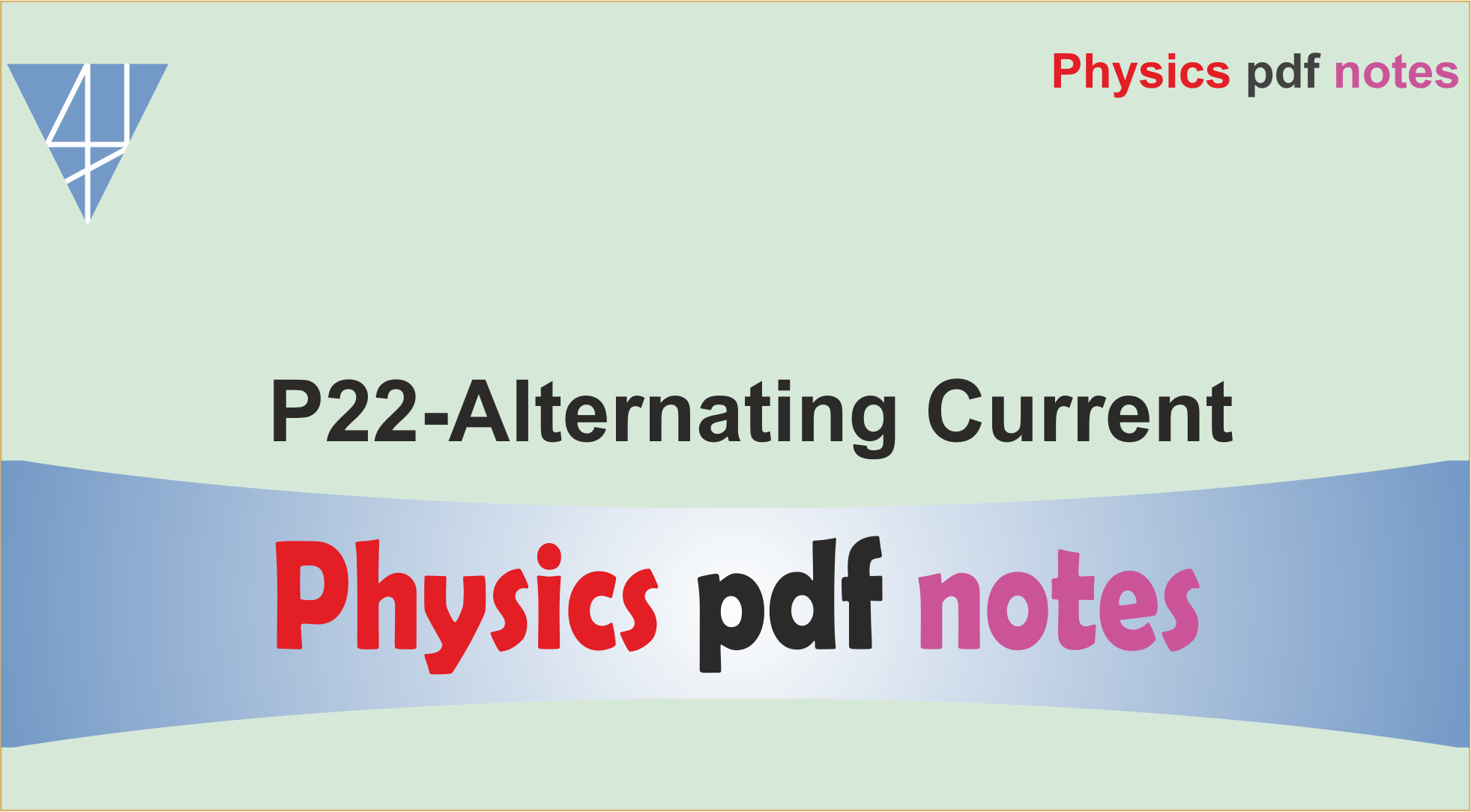 P22-Alternating Current