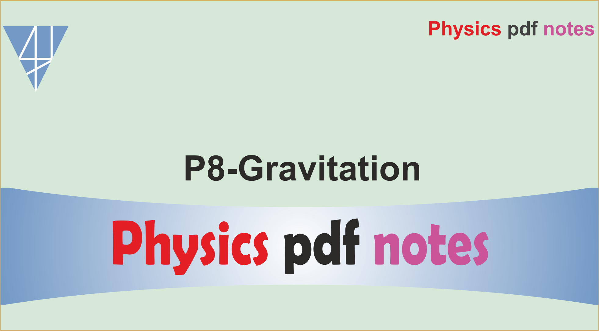 P8-Gravitation