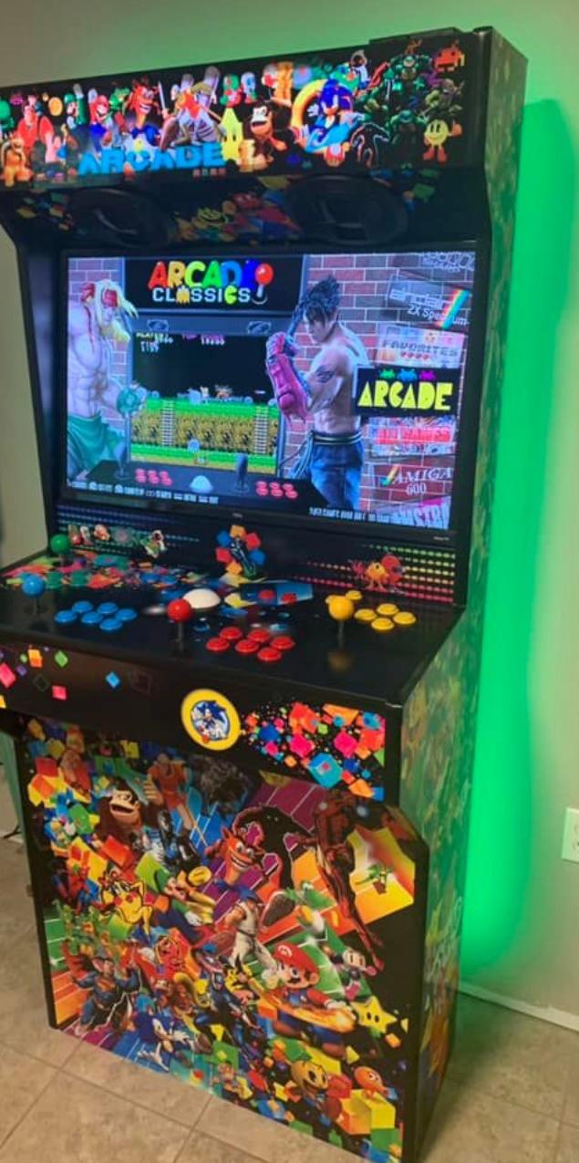 Arcade setup shared by jeff h