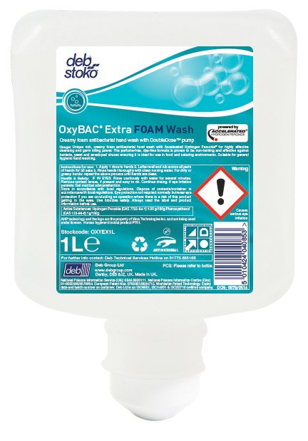 Deb OxyBAC Extra FOAM Wash handreiniger