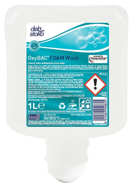 Deb OxyBAC FOAM Wash handreiniger