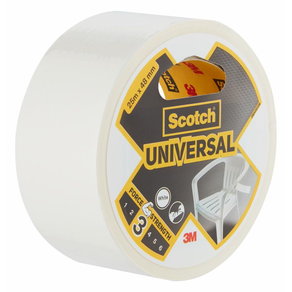 3M Duct weiß 25 m x 48 mm