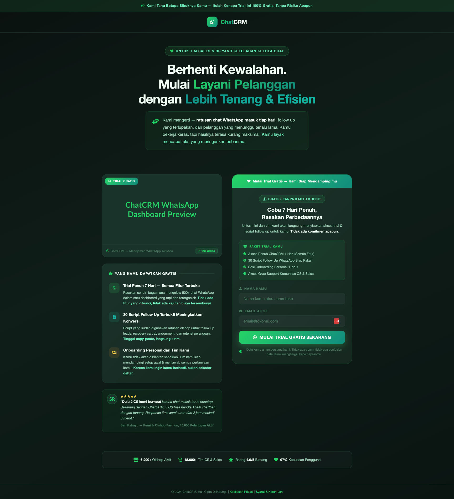Software CRM WhatsApp