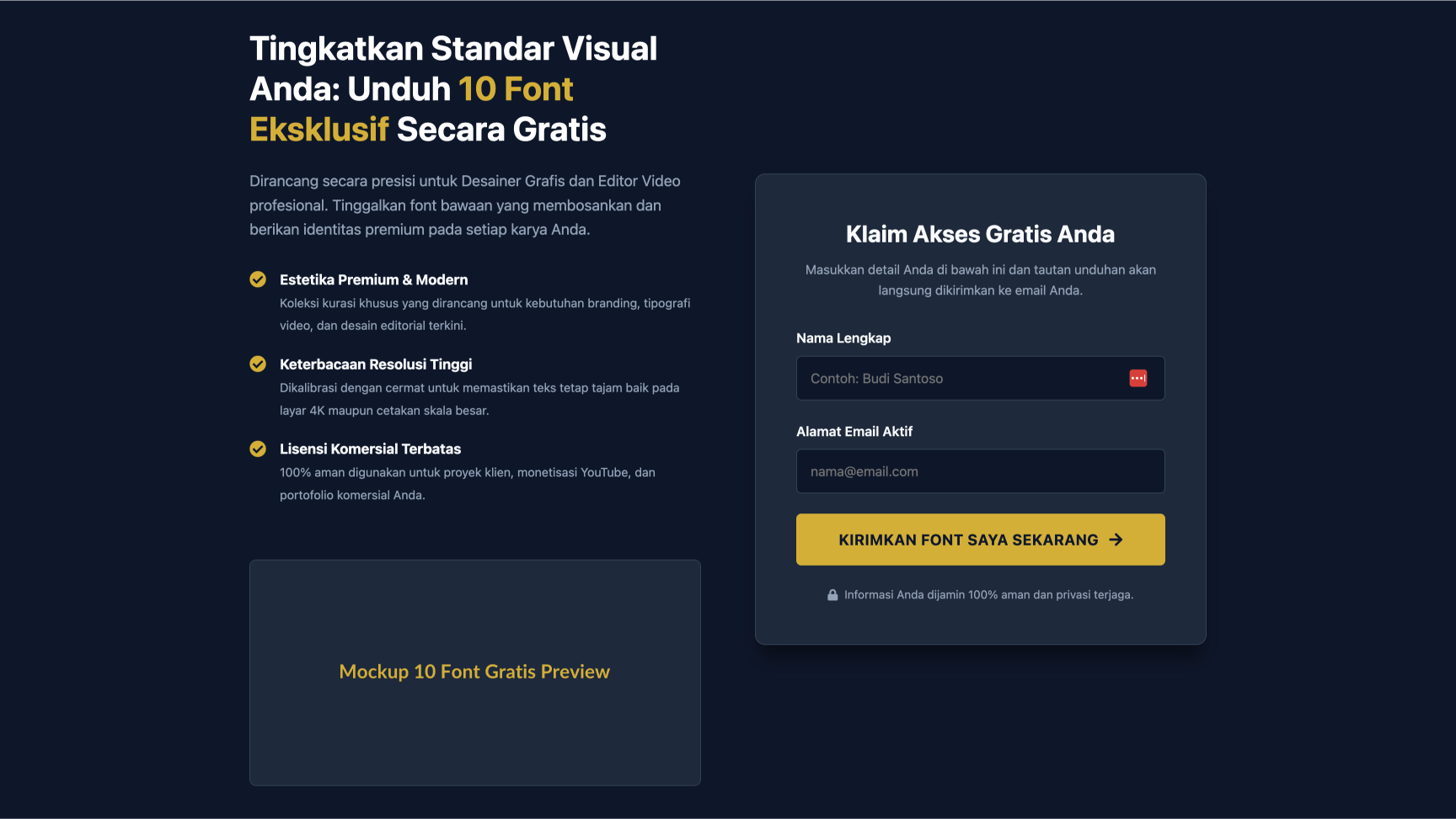 Bundle 5000+ Font Premium