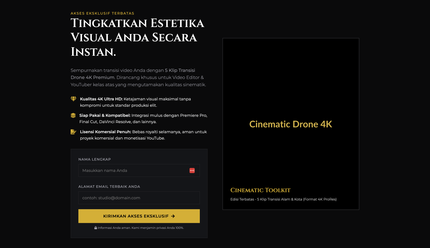 Bundle Video Footage Drone 4K