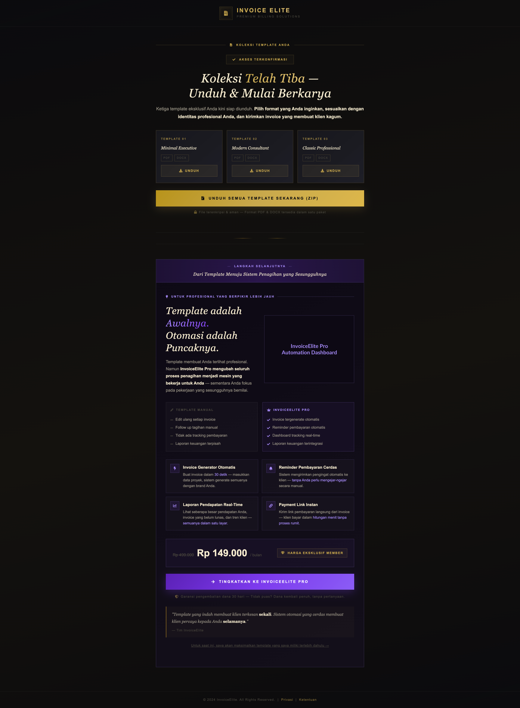 Aplikasi Invoice & Penagihan Otomatis