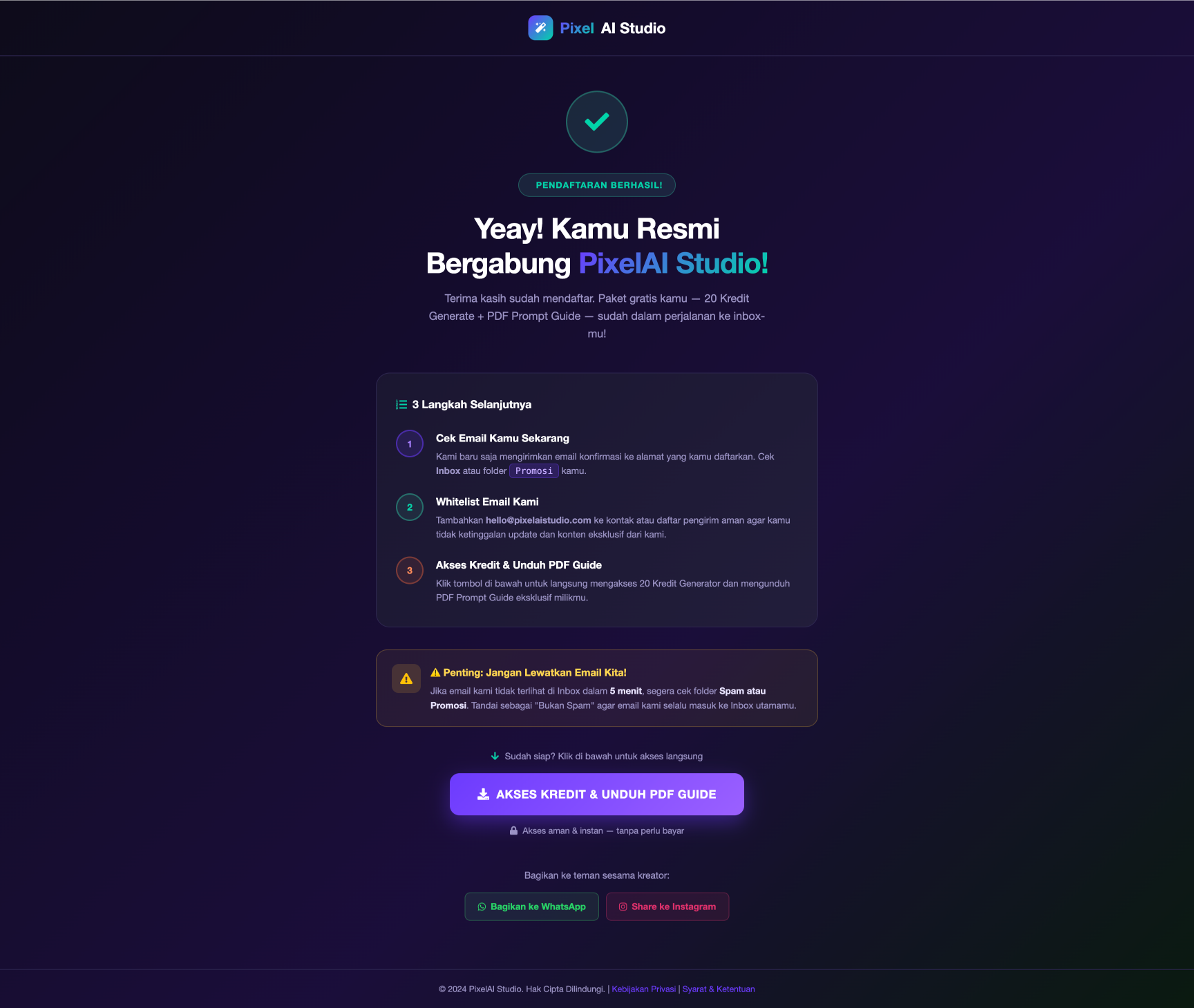 SaaS AI Image Generator