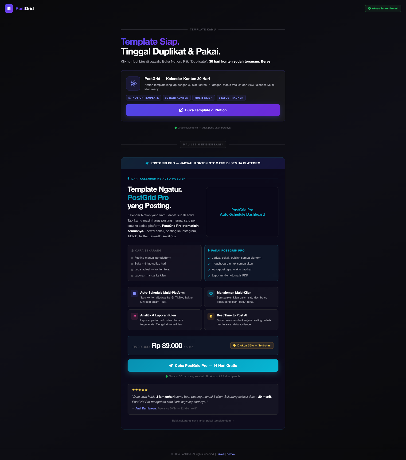 SaaS Penjadwalan Sosial Media