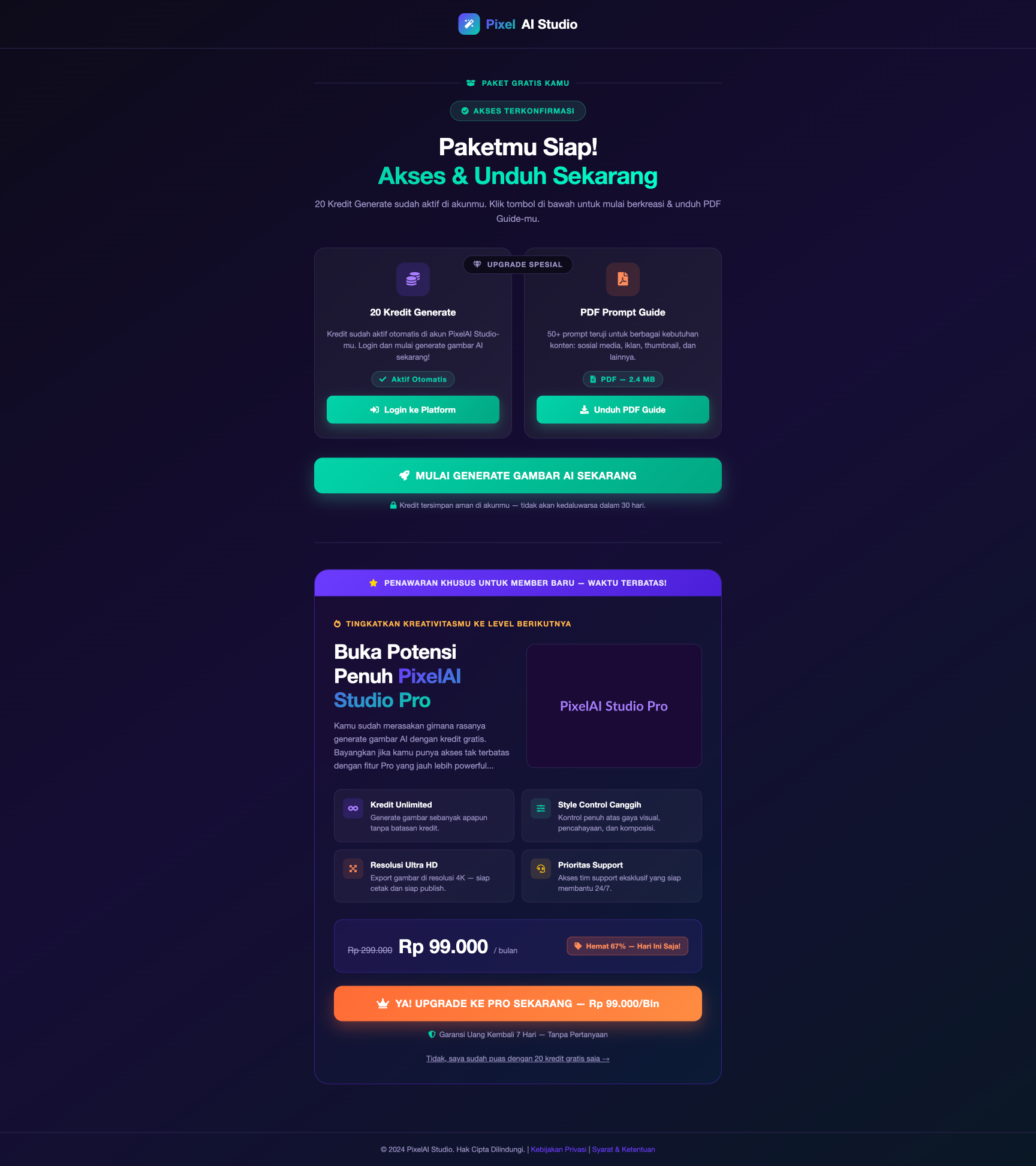 SaaS AI Image Generator