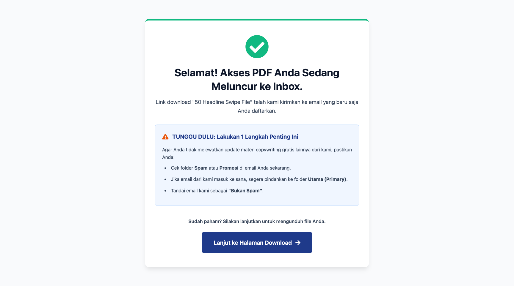 Kelas Copywriting Hypnotic