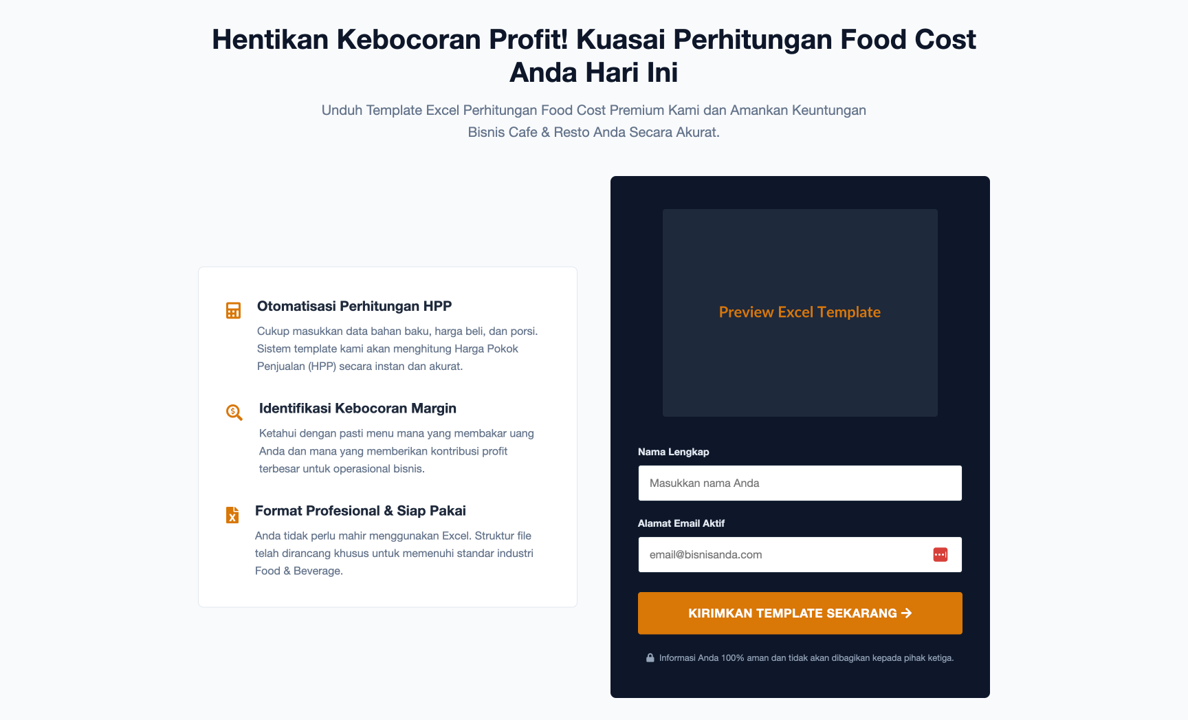 Mentoring Bisnis F&B
