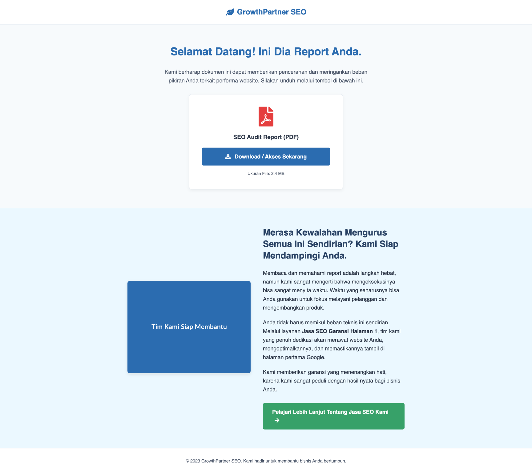 Jasa SEO Garansi Halaman 1