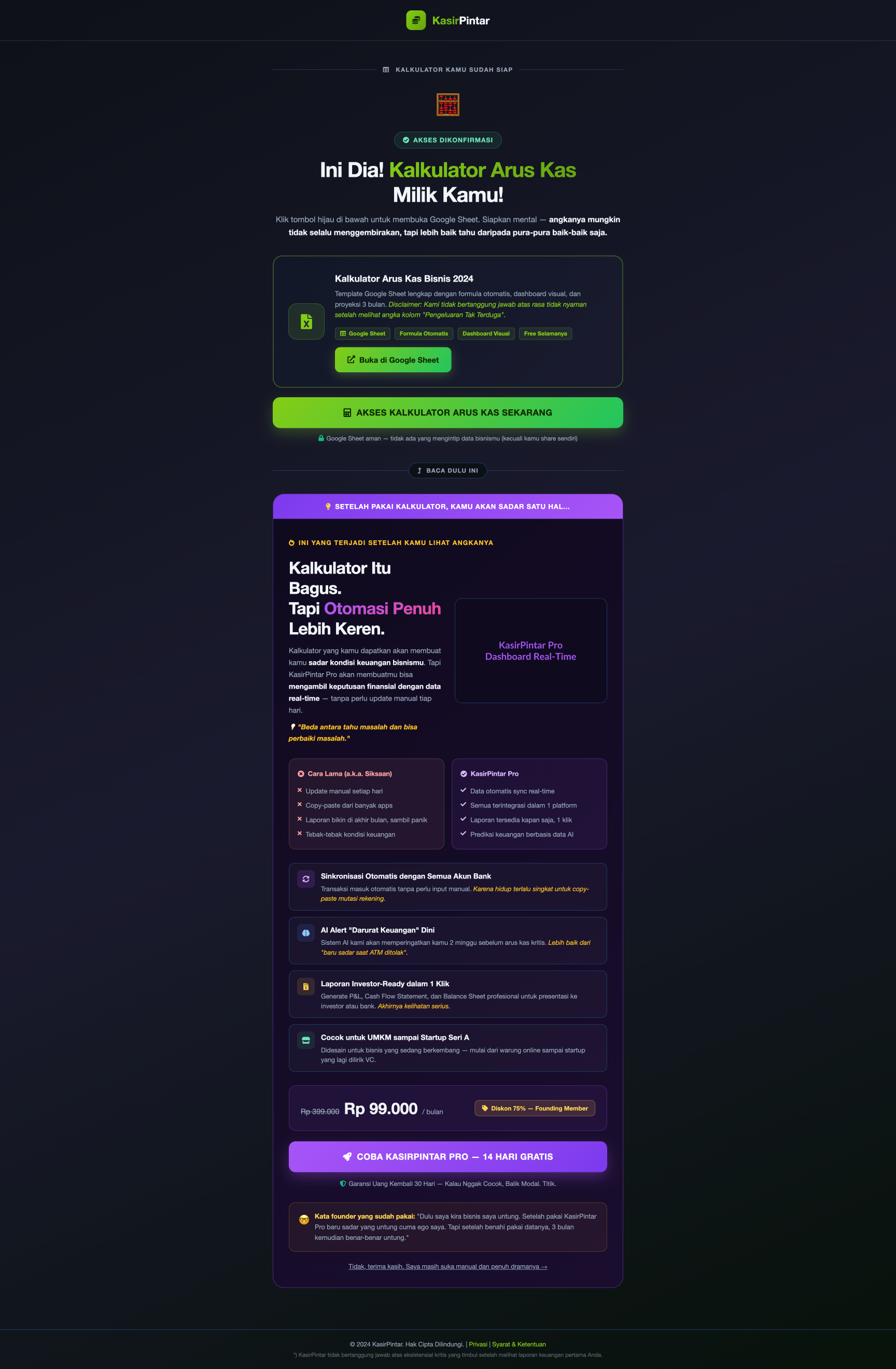 SaaS Manajemen Keuangan Bisnis