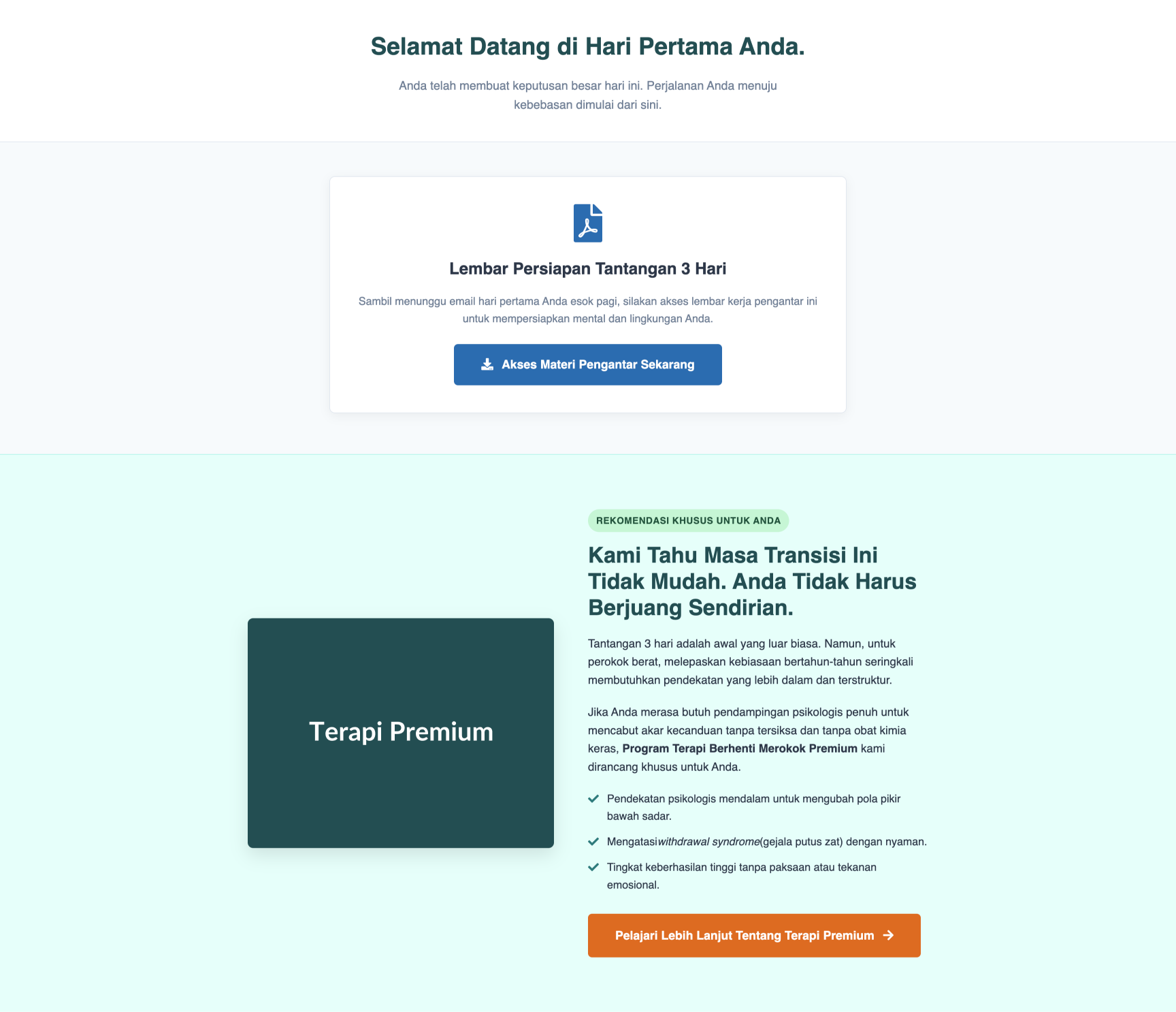 Terapi Berhenti Merokok