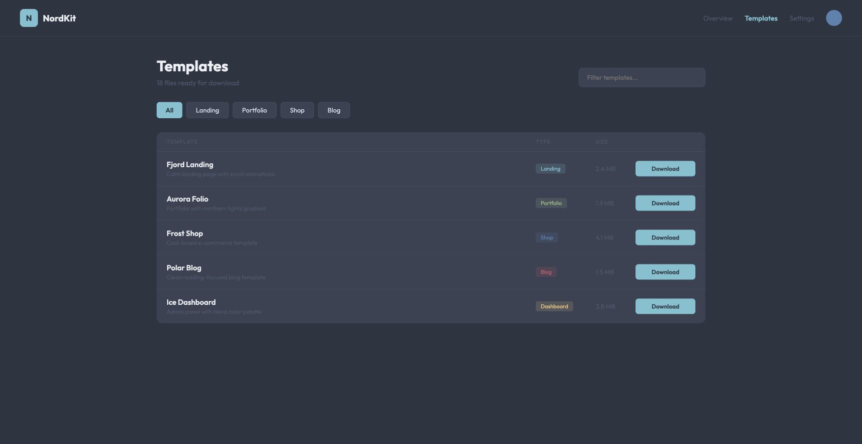 Member Area 19 Nordic Cool Blue