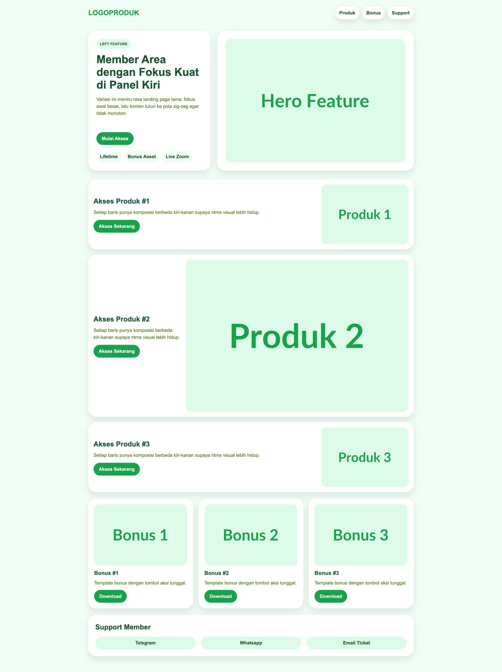 Member Area 27 Left Lime